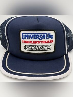 Vintage Freightliner Trucker Hat Snapback Mesh Rope Cap